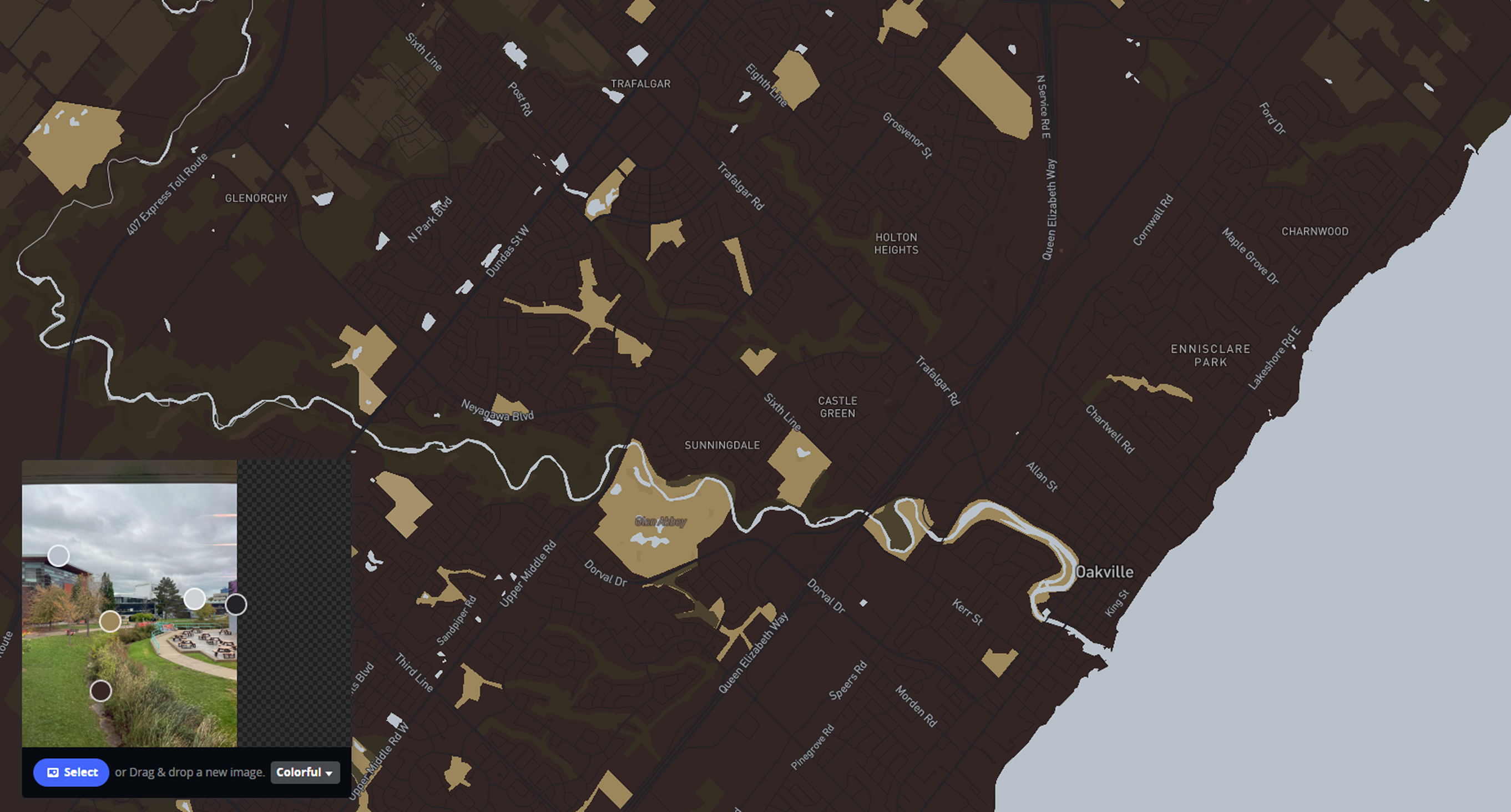 Using images from Wokshop 1 (Landscape Theory)